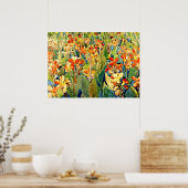 Poster Prendergast - Lit de Fleurs (Cuisine)