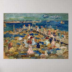 Poster Prendergast - Marée basse Beechmont