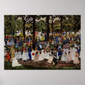 Poster Prendergast - May Day, Central Park (Devant)
