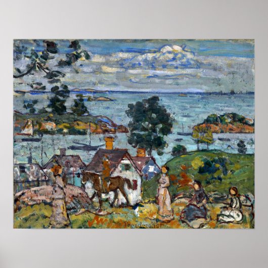 Poster Prendergast - Port de Gloucester (Devant)
