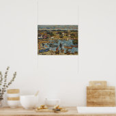 Poster Prendergast - Port de Marblehead (Cuisine)