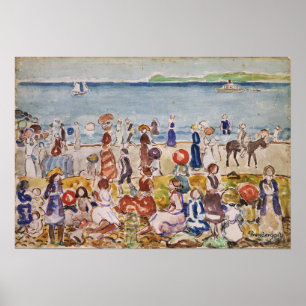 Poster Prendergast - Revere Beach