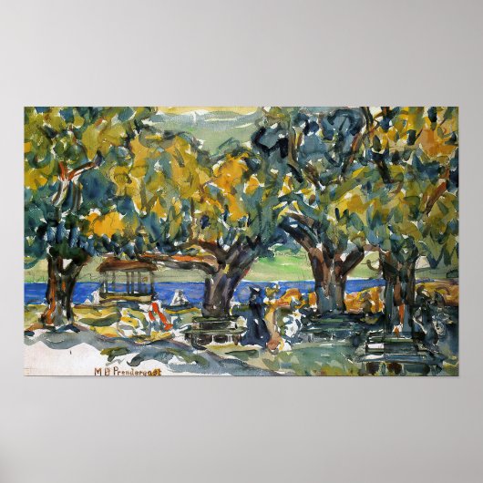 Poster Prendergast - Salem Massachusetts 1910 (Devant)