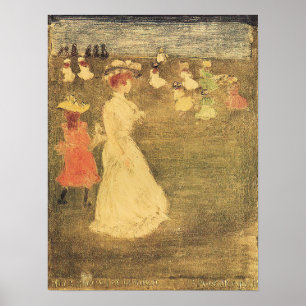 Poster Prendergast - The Breezy Common 1897
