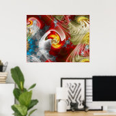 Poster Prendre des chances (Bureau à domicile)