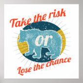 Poster Prendre des risques (Devant)