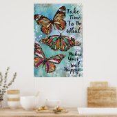 Poster Prendre du temps (Cuisine)