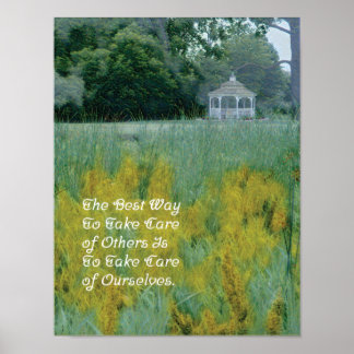 Poster Prendre soin des autres