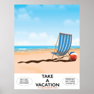 Poster Prendre un séjour