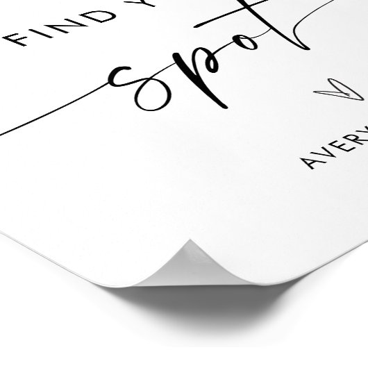 Poster Prendre une prise + Trouver votre emplacement | Ma (Coin)