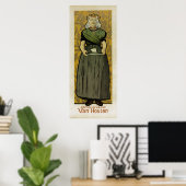 Poster PRENEE DE Cacao Van Houten (Bureau à domicile)