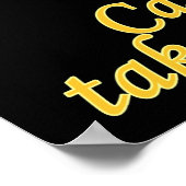 Poster Prenez la chaudière à flamme Ping Pong (Coin)