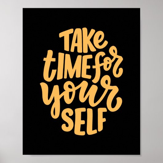 Poster Prenez Le Temps De Vous Inspirer. (Devant)