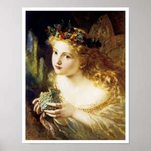 Poster Prenez le visage juste de la femme