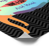 Poster Prenez place et lisez l'affiche (Coin)