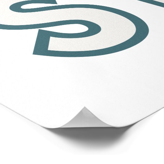 Poster Prenez Plus D'Espace. Auto-amour et acceptation (Coin)