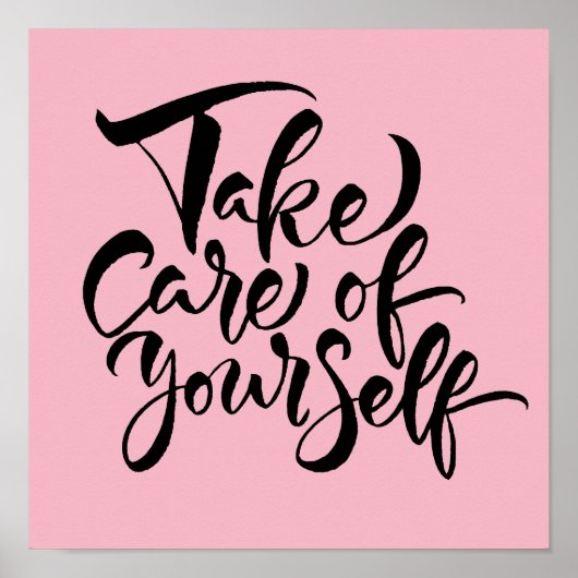 Poster Prenez soin de vous (Devant)