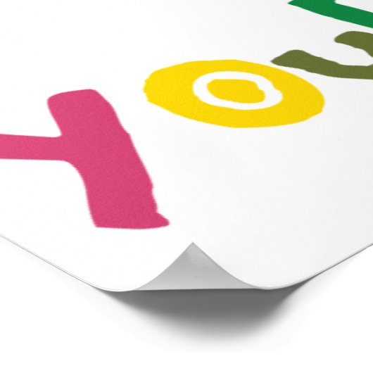 Poster Prenez soin de vous (Coin)