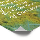 Poster Prenez soin des autres (Coin)