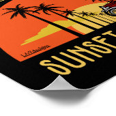 POSTER PRENEZ TOUJOURS LE BOULEVARD PITTORESQUE ROUTE SUN (Coin)