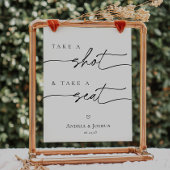 Poster Prenez un coup de feu et prenez un siège Mariage