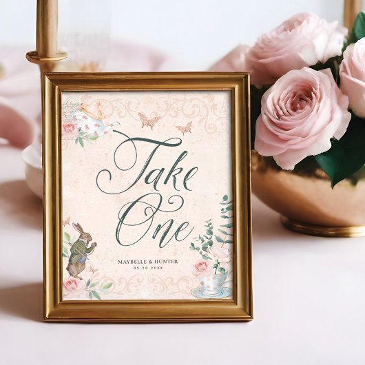 Poster Prenez Une Alice Au Pays Des Merterres