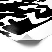 Poster Prenez une citation Hippique paysage montagnard mo (Coin)