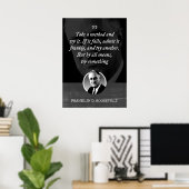 Poster Prenez une méthode et essayez-la. Si elle échoue,  (Bureau à domicile)