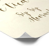 Poster Prenez une photo nous avons attaché le noeud maria (Coin)