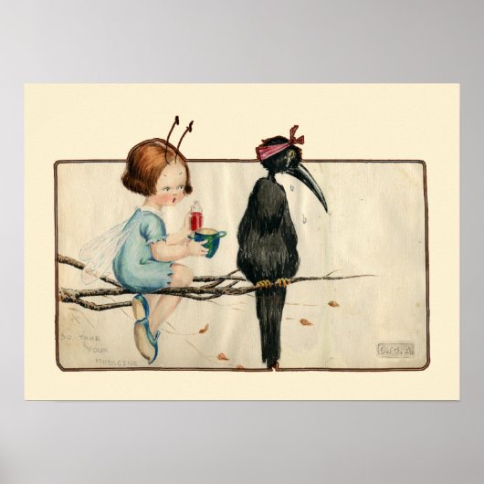 Poster Prenez votre médicament (Devant)