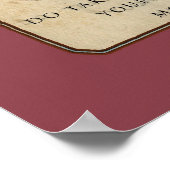 Poster Prenez votre médicament (Coin)