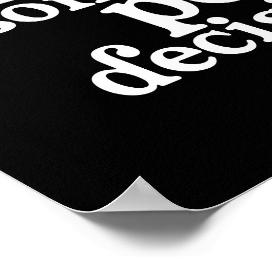 Poster Prenons des décisions pour (Coin)