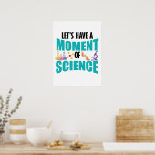 Poster Prenons un moment de science (Cuisine)