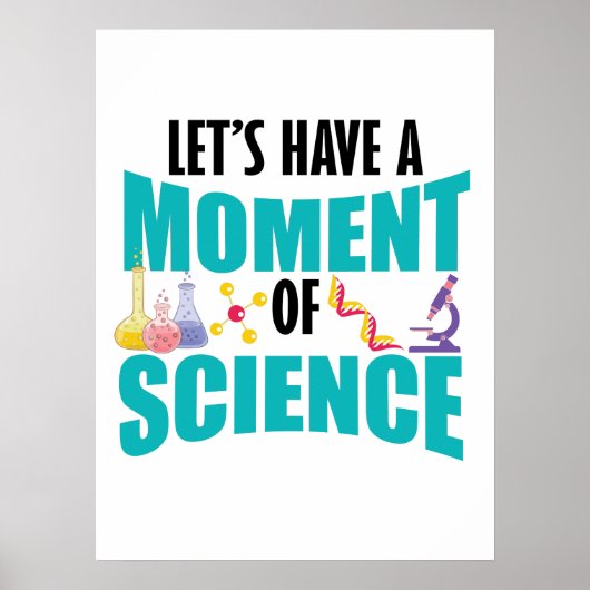 Poster Prenons un moment de science (Devant)