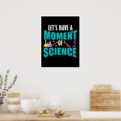 Poster Prenons un moment de science (Cuisine)