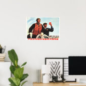 Poster Préparation au combat Préparez-vous à éliminer les (Bureau à domicile)