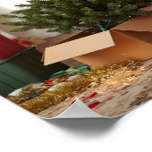 Poster Préparation de l'arbre de Noël (Coin)