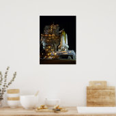Poster Préparations de lancement pour la navette spatiale (Cuisine)