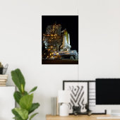 Poster Préparations de lancement pour la navette spatiale (Bureau à domicile)