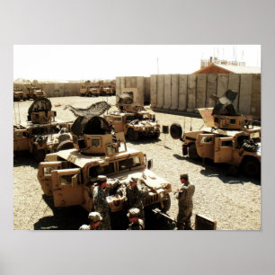 Poster Préparations de mission de peloton de scout