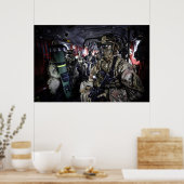 Poster Préparer à quitter (Cuisine)