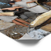 Poster Préparer une chasse préhistorique. (Coin)