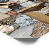 Poster Préparer une chasse préhistorique. (Coin)