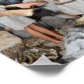 Poster Préparer une chasse préhistorique. (Coin)