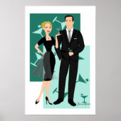 Poster Préparez Votre Martinis ! (Devant)