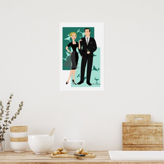 Poster Préparez Votre Martinis ! (Cuisine)