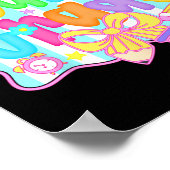 Poster Preppy Back To School 4th Grade Coquette Bow Girls (Coin)