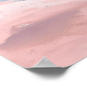 Poster Preppy Coastal Beach Gouache Art (Coin)