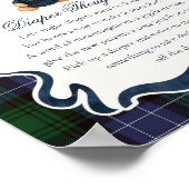 Poster Preppy Coquette Bow Bear Plaid Diaper Thoughts (Coin)