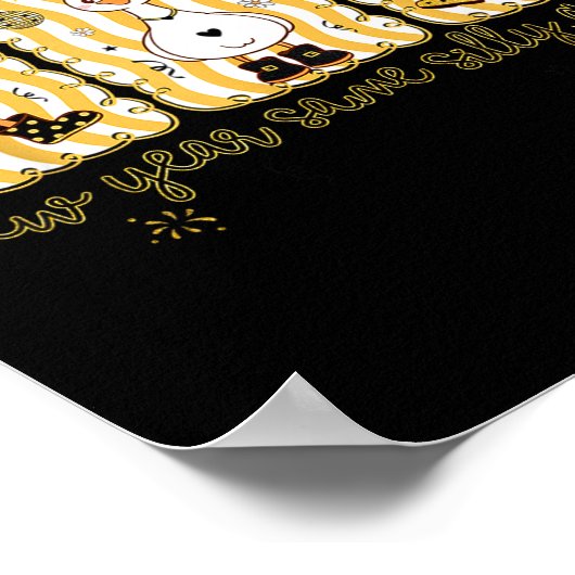 Poster Preppy New Year Same Silly Goose Coquette Bow Happ (Coin)